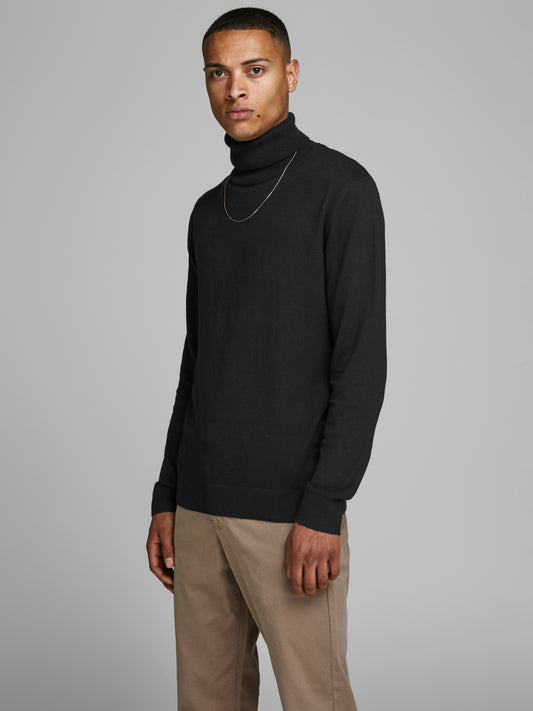 JJEEMIL Pullover - Black