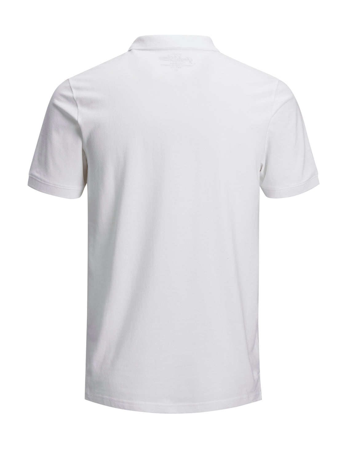 PlusSize JJEBASIC Polo Shirt - White