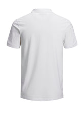 Load image into Gallery viewer, PlusSize JJEBASIC Polo Shirt - White
