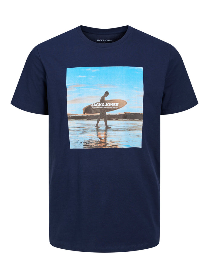 PlusSize JJGEM T-Shirt - Navy Blazer