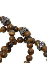 Load image into Gallery viewer, JACBEADS Bracelets - Brown Stone
