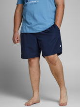 Load image into Gallery viewer, PlusSize JJIARUBA Swimshorts - Navy Blazer

