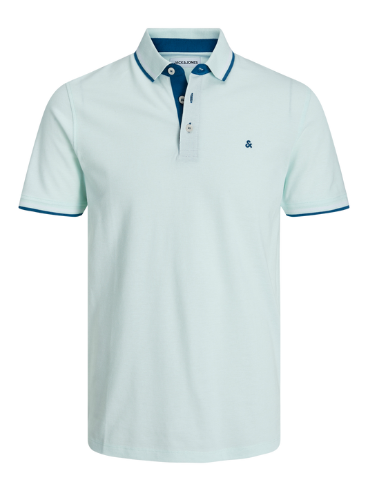 JJEPAULOS Polo Shirt - Soothing Sea