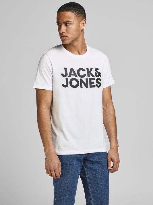 JJECORP T-Shirt - White