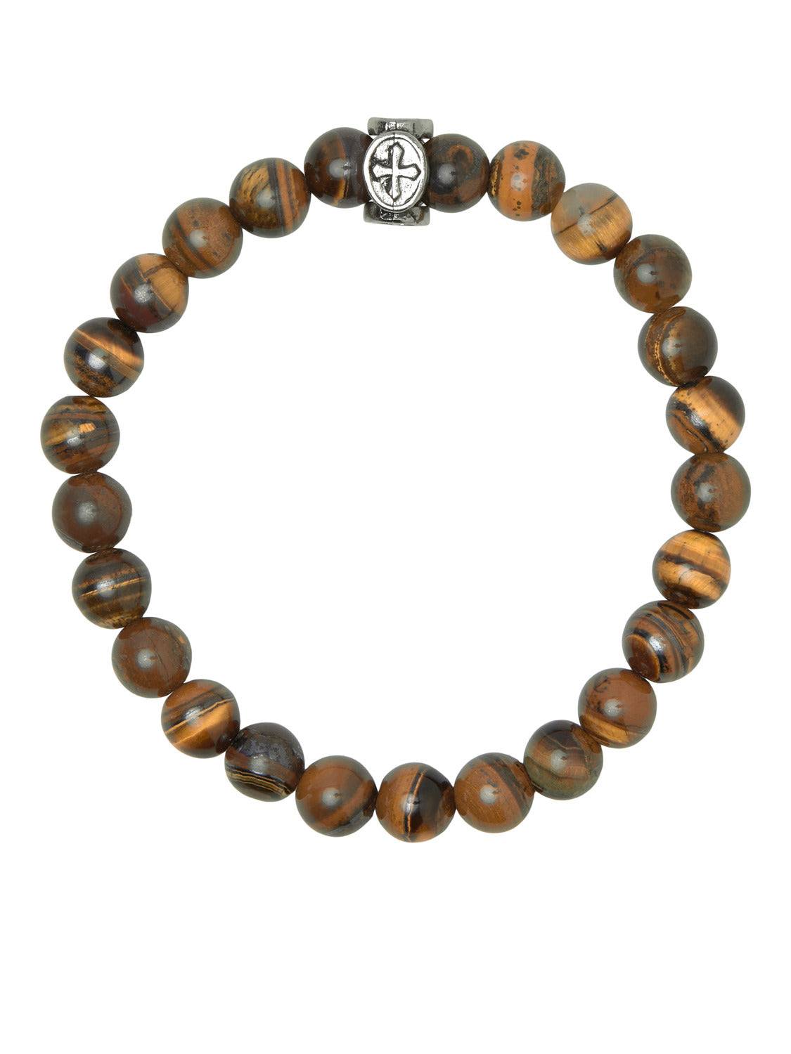JACBEADS Bracelets - Brown Stone