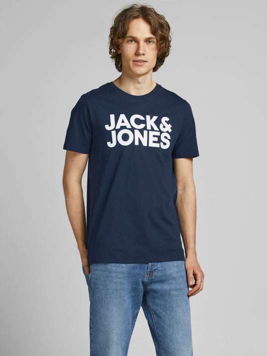 JJECORP T-Shirt - navy blazer