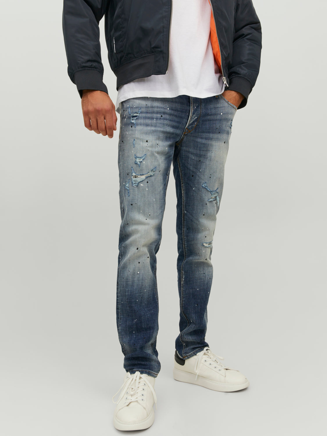 JJIGLENN Jeans - Blue Denim