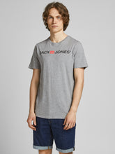 Load image into Gallery viewer, JJECORP T-Shirt - Light Grey Melange
