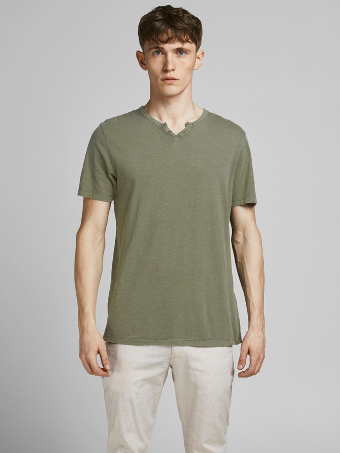 JJESPLIT T-Shirt - dusky green