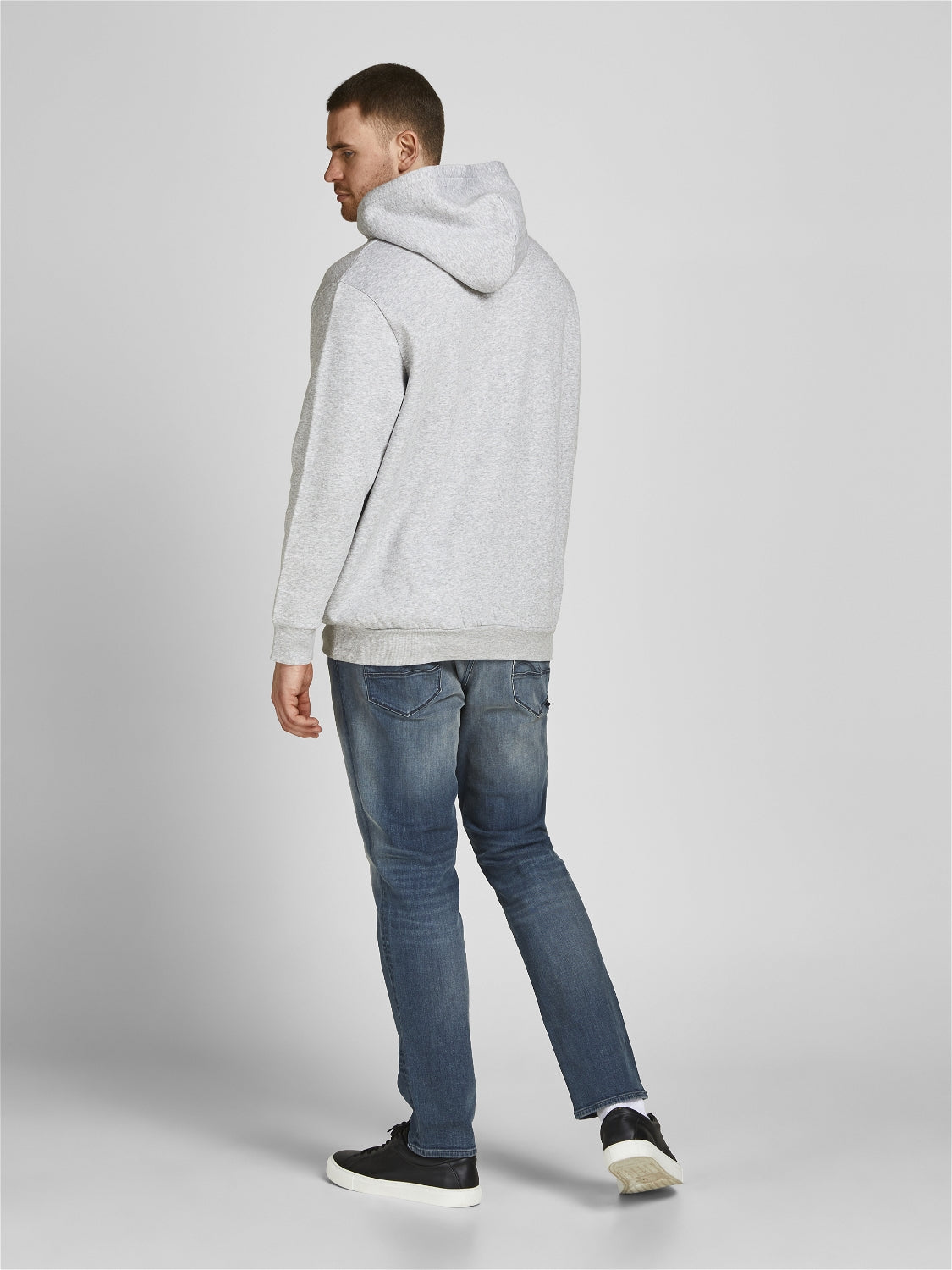 PlusSize JJECORP Sweat - Light Grey Melange