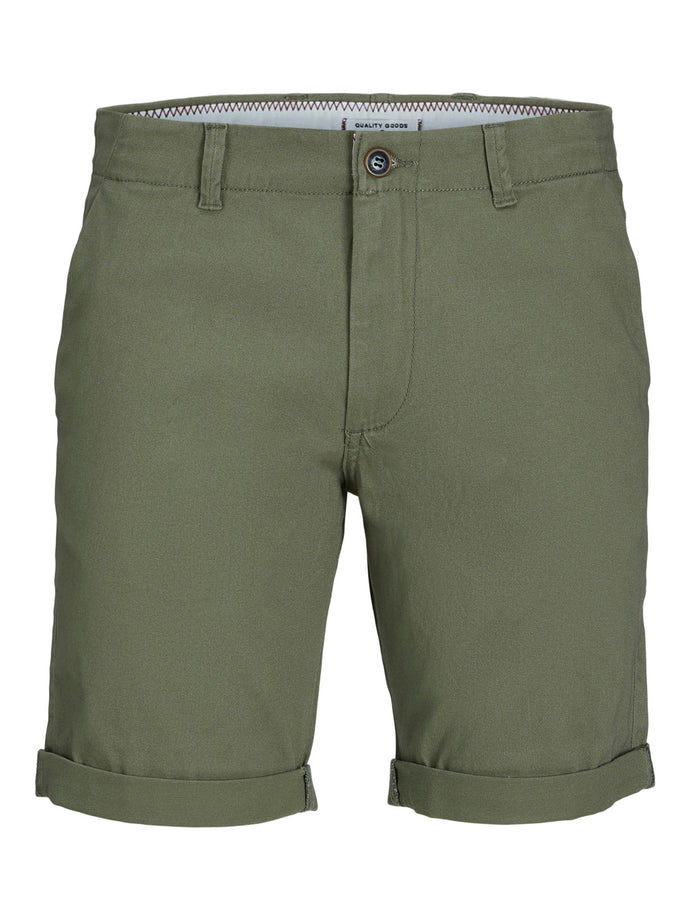 PlusSize JPSTDAVE Shorts - Deep Lichen Green