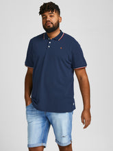 Load image into Gallery viewer, PlusSize JPRWINBLU Polo Shirt - Navy Blazer
