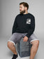 PlusSize JJIRICK Shorts - Grey Denim