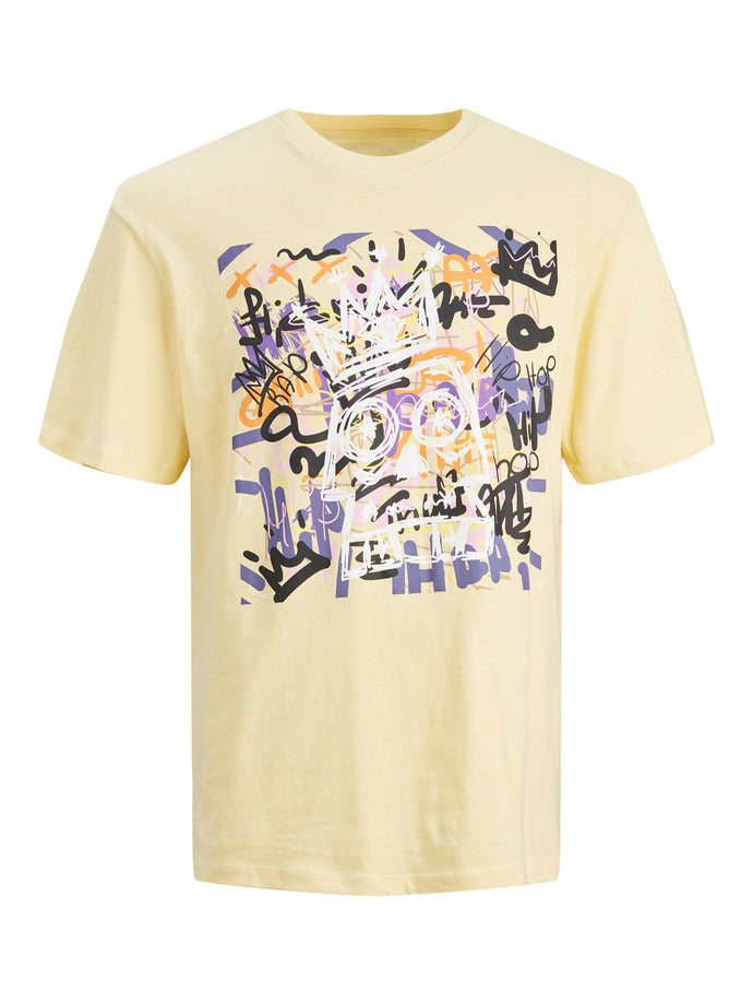 JORABSTRACT T-Shirt - French Vanilla
