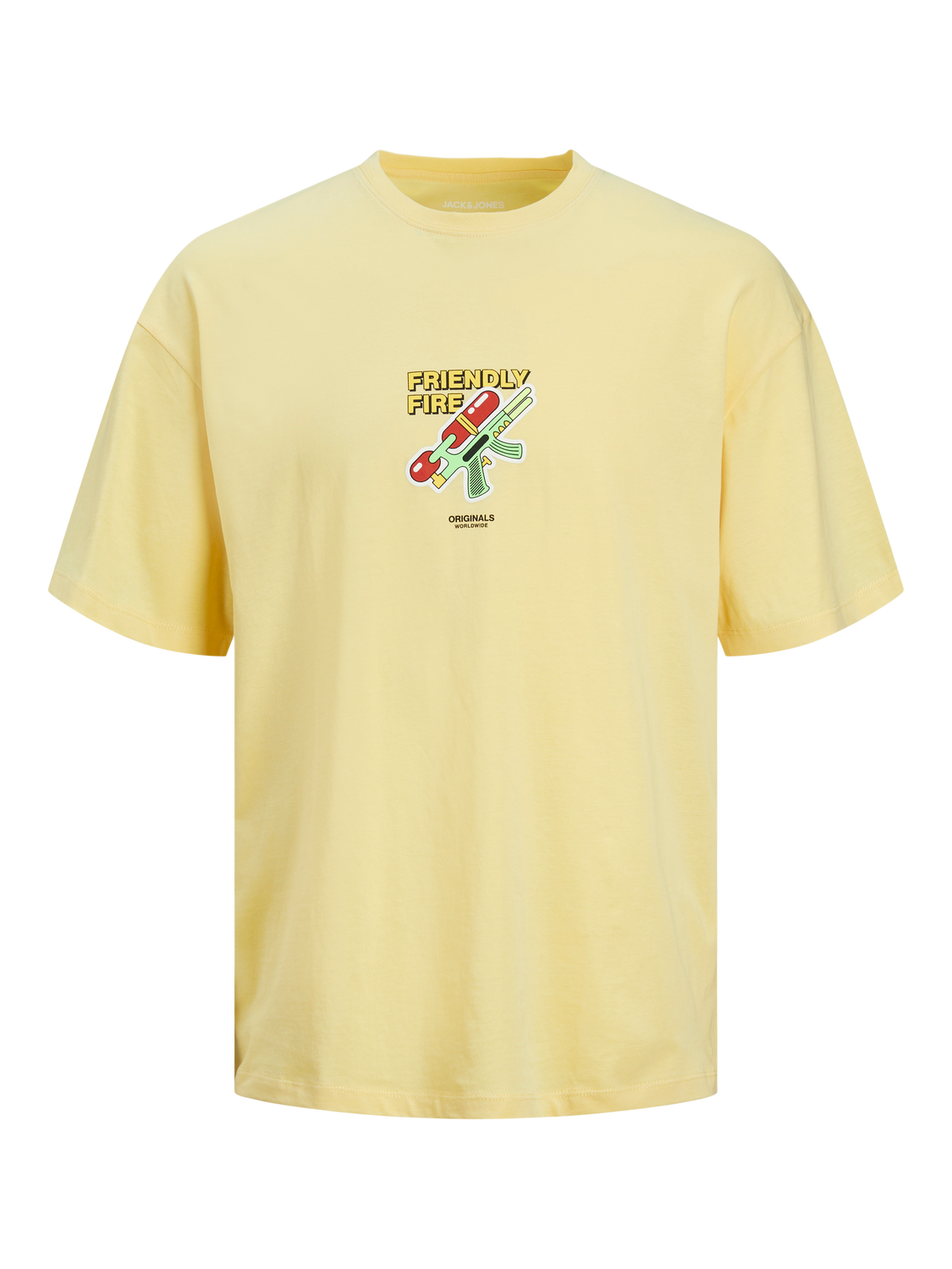 JORBLOCKPOP T-Shirt - Italian Straw