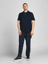 Load image into Gallery viewer, PlusSize JJEPAULOS Polo Shirt - Dark Navy
