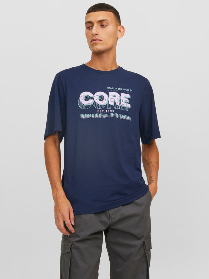 JCOBOOSTER T-Shirt - Navy Blazer