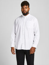 Load image into Gallery viewer, PlusSize JJEOXFORD Shirts - White

