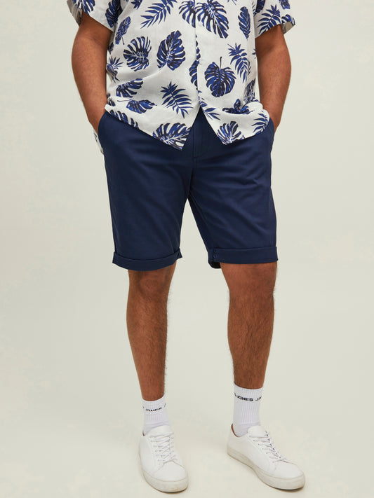 PlusSize JJIDAVE Shorts - Navy Blazer