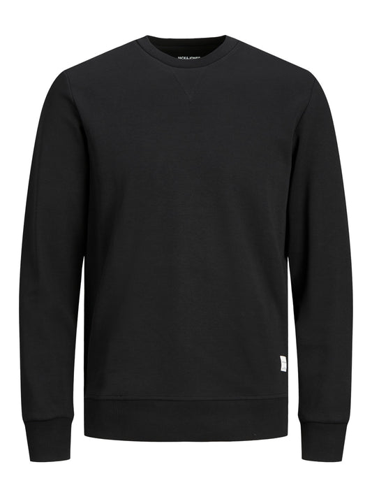 PlusSize JJEBASIC Sweat - Black