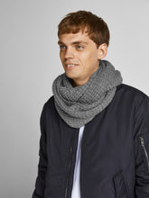 Load image into Gallery viewer, JACWAFFLE Scarf - Light Grey Melange
