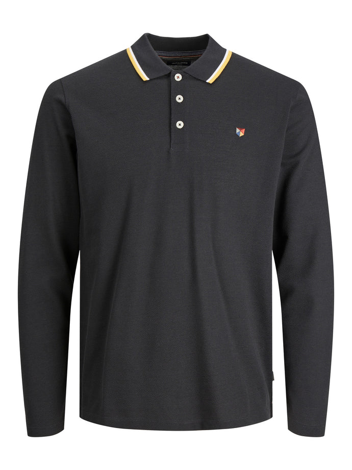 JPRBLUWIN Polo Shirt - Black