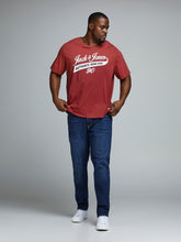 Load image into Gallery viewer, PlusSize JJELOGO T-Shirt - Brick Red
