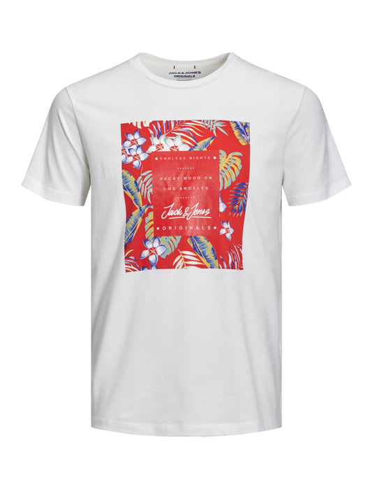 PlusSize JORTROPICANA T-Shirt - Cloud Dancer