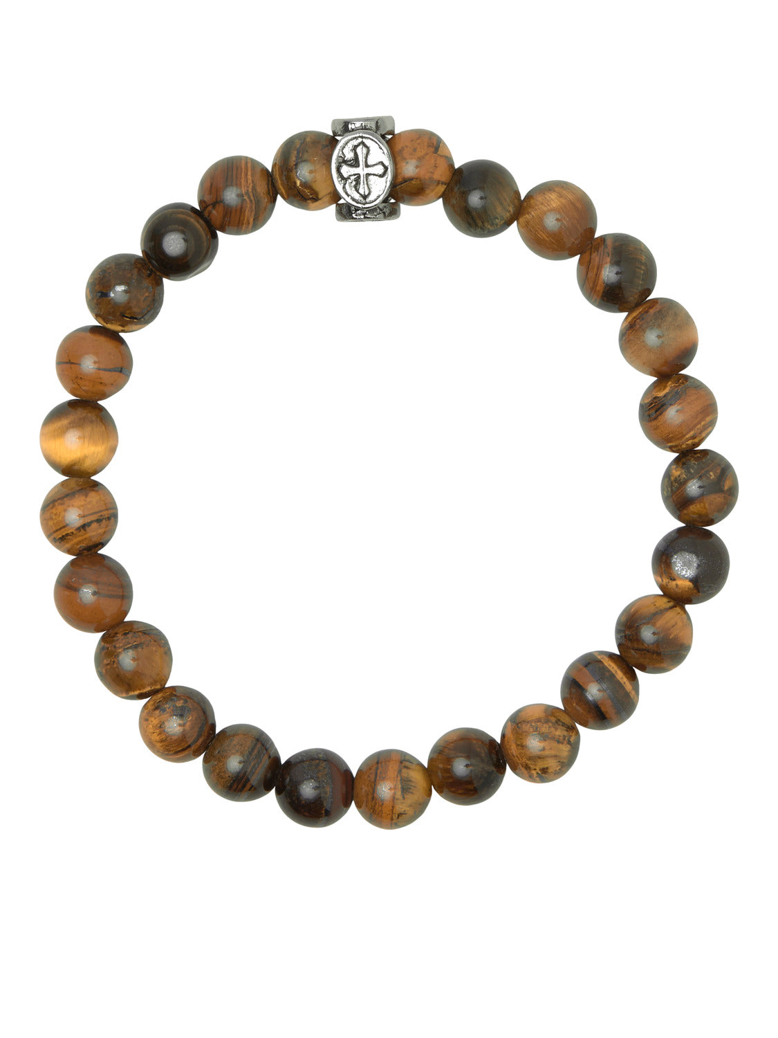 JACBEADS Bracelets - Brown Stone