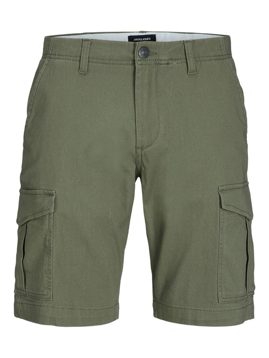 PlusSize JPSTJOE Shorts - Deep Lichen Green