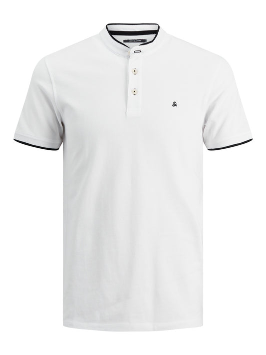 JJEPAULOS Polo Shirt - White