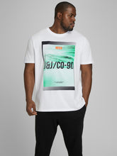 Load image into Gallery viewer, PlusSize JCOFRIDAY-DISC T-Shirt - White
