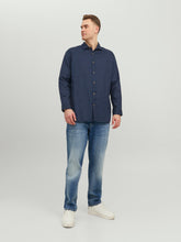 Load image into Gallery viewer, PlusSize JJSLUB Shirts - Navy Blazer

