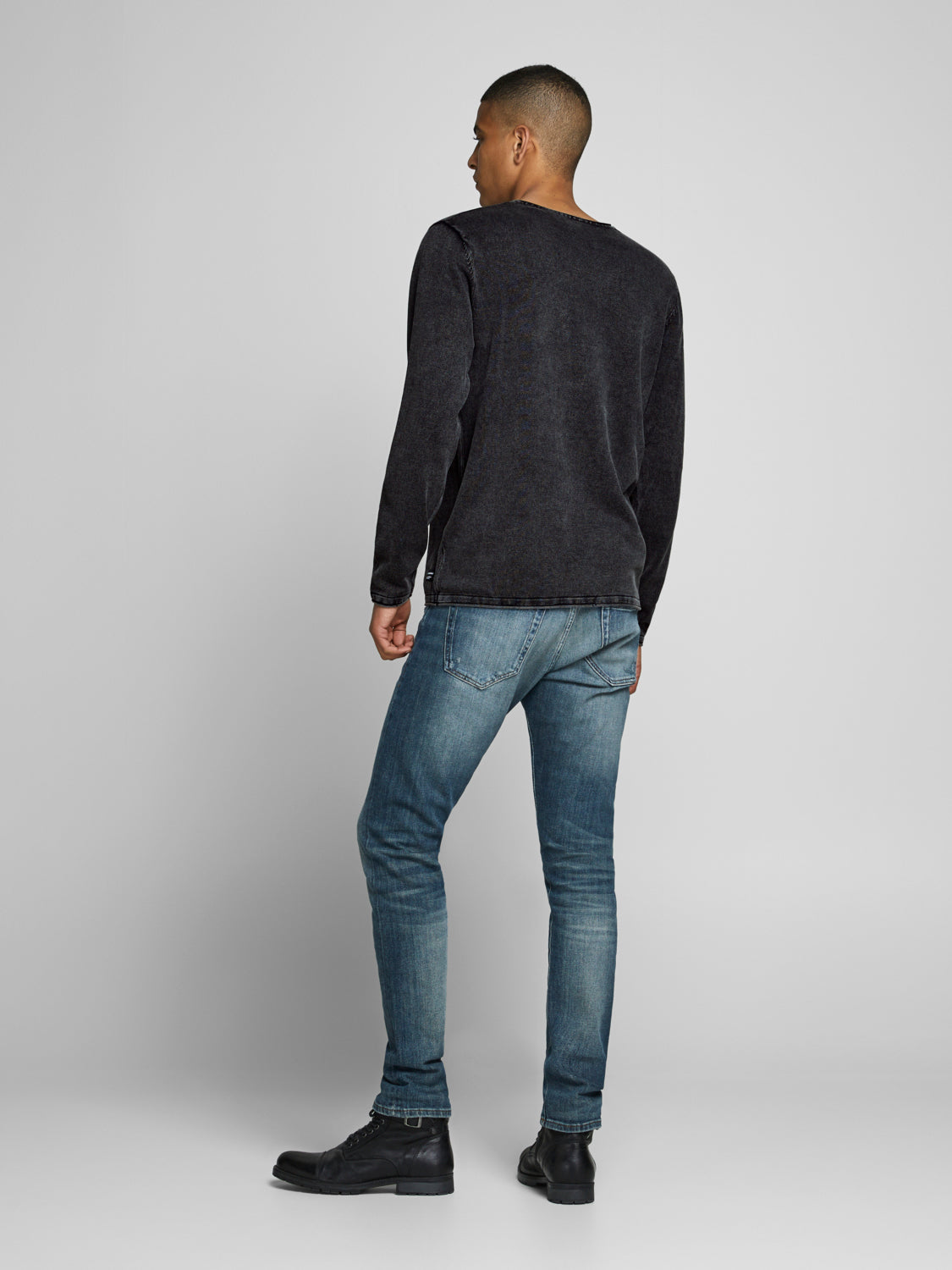 JJELEO Pullover - Caviar