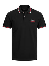 Load image into Gallery viewer, PlusSize JJATLAS Polo Shirt - Black
