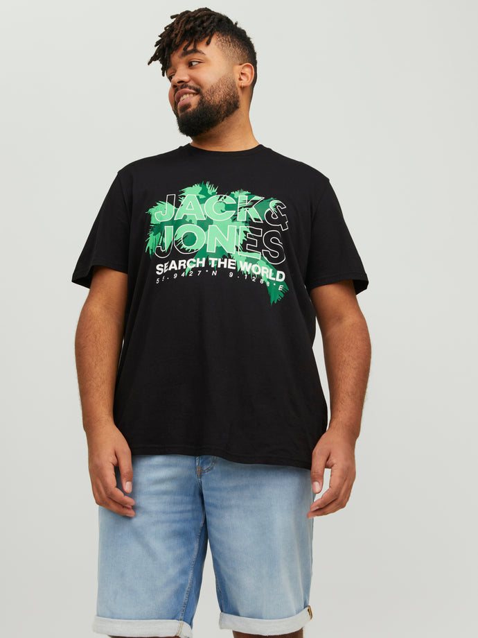 PlusSize JCOMARINA T-Shirt - Black