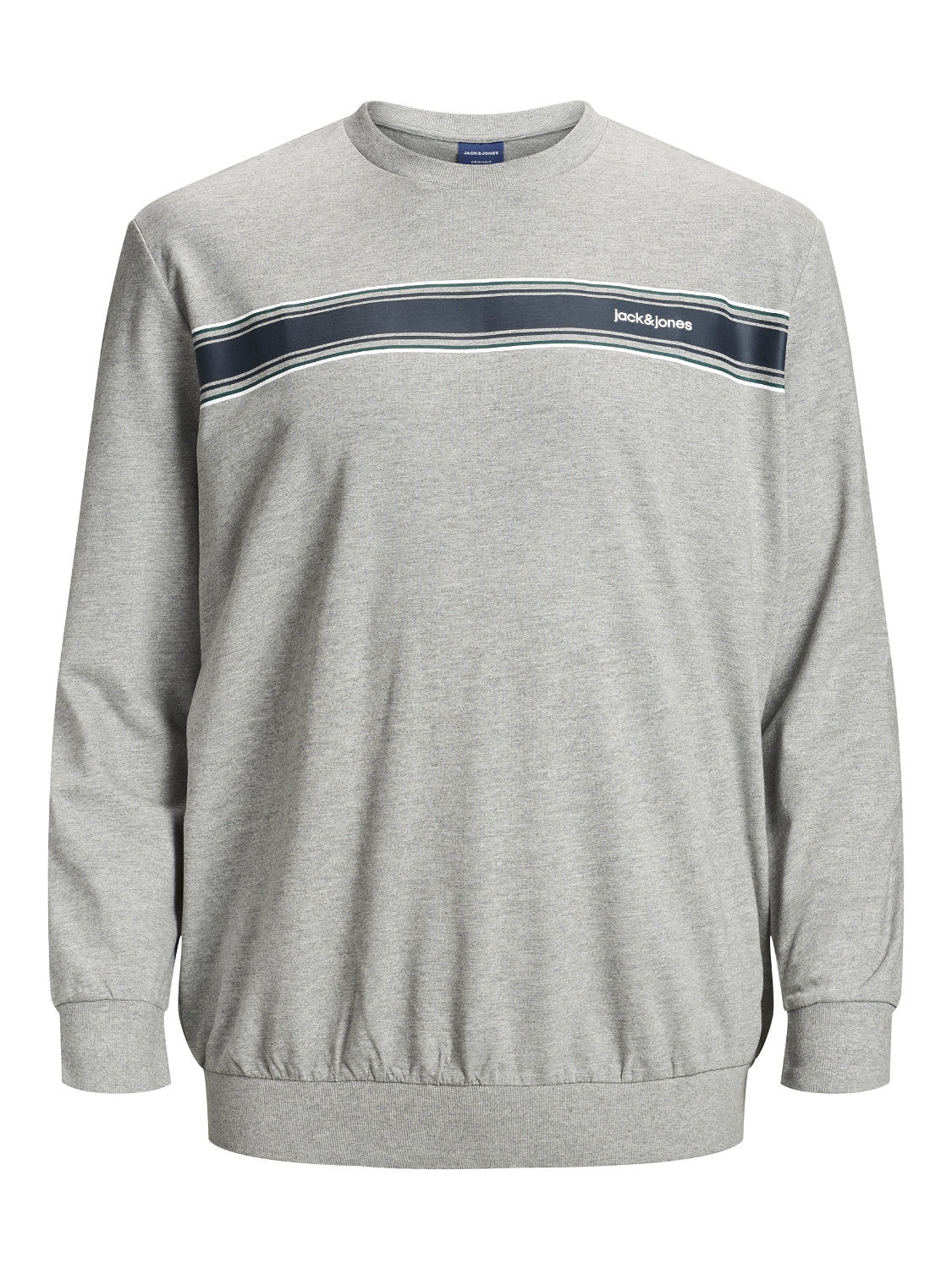 PlusSize JORSHIPLEY Sweat - Light Grey Melange