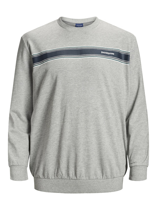 PlusSize JORSHIPLEY Sweat - Light Grey Melange