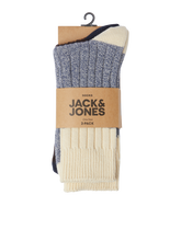Load image into Gallery viewer, JACTWISTED Socks - Vintage Indigo
