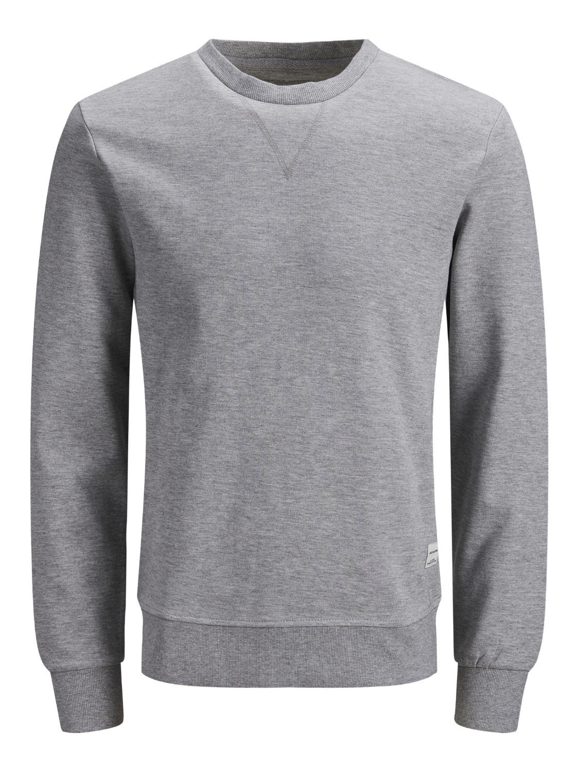 PlusSize JJEBASIC Sweat - Light Grey Melange